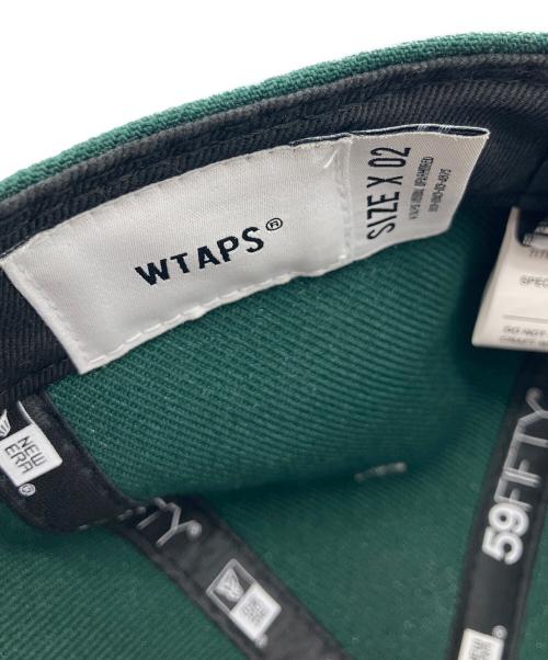 New Era（ニューエラ）New Era (ニューエラ) WTAPS (ダブルタップス) 59FIFTY LOW PROFILE CAP  グリーン サイズ:58.7cmの古着・服飾アイテム