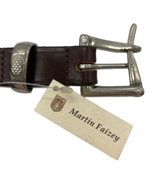 MARTIN FAIZEY（マーティンフェイジー）MARTIN FAIZEY (マーティンフェイジー) レザーベルト ブラウン サイズ:SIZE 32の古着・服飾アイテム