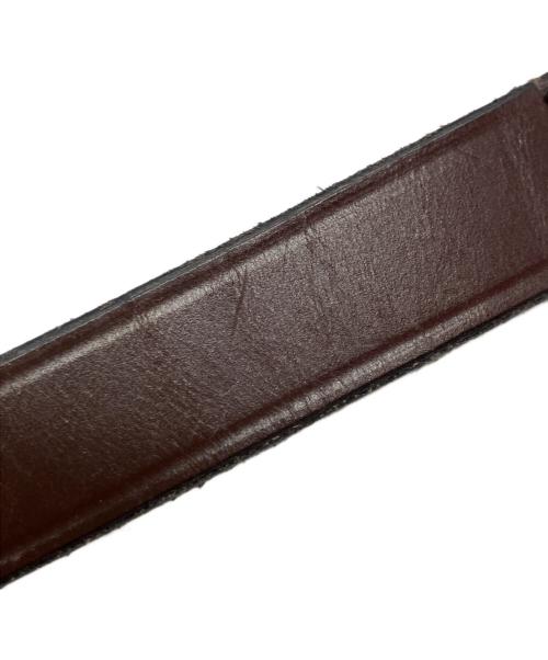 MARTIN FAIZEY（マーティンフェイジー）MARTIN FAIZEY (マーティンフェイジー) レザーベルト ブラウン サイズ:SIZE 32の古着・服飾アイテム