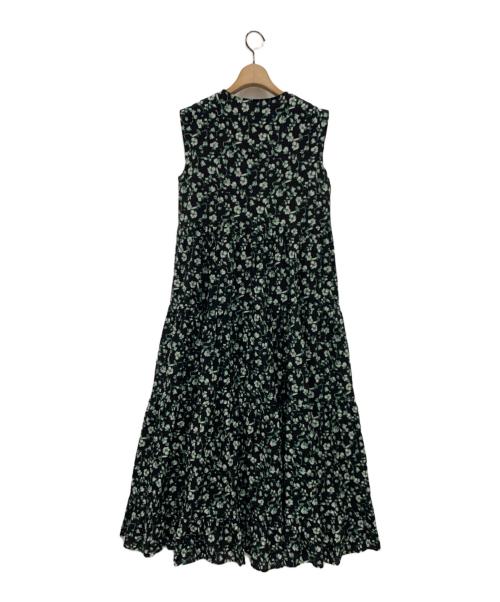 OBLI（オブリ）OBLI (オブリ) フラワーワンピース ブラック サイズ:SIZE1の古着・服飾アイテム