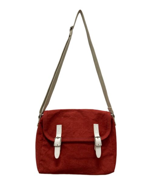 BAGWORKS（バッグワークス）BAGWORKS (バッグワークス) 豊岡製鞄 POSTMAN 2 MINI レッドの古着・服飾アイテム