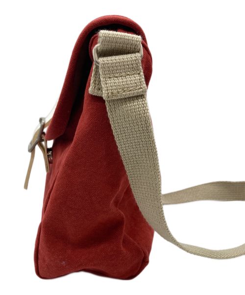 BAGWORKS（バッグワークス）BAGWORKS (バッグワークス) 豊岡製鞄 POSTMAN 2 MINI レッドの古着・服飾アイテム