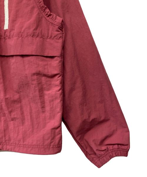 stussy（ステューシー）stussy (ステューシー) WAVE DYE BEACH SHELL JACKET レッド サイズ:S　の古着・服飾アイテム