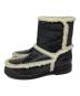 MM6 Maison Margiela (エムエムシックスメゾンマルジェラ) ボアショートブーツ ブラック サイズ:36：14000円