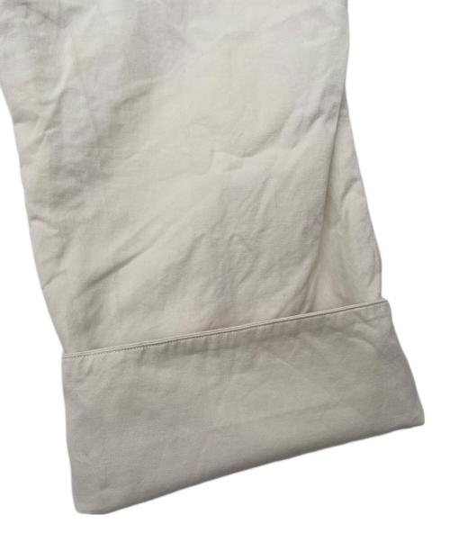 MARGARET HOWELL（マーガレットハウエル）MARGARET HOWELL (マーガレットハウエル) LIGHTWEIGHT COTTON LINEN TWILL アイボリー サイズ:Lの古着・服飾アイテム