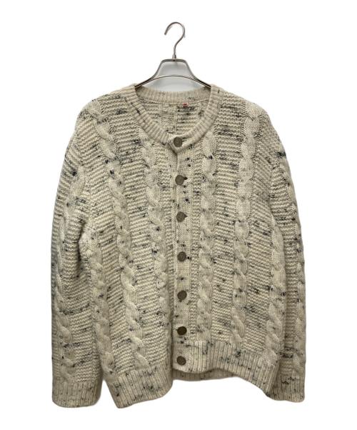 Litza（リッツァ）Litza (リッツァ) ニットカーディガン ホワイト サイズ:58の古着・服飾アイテム