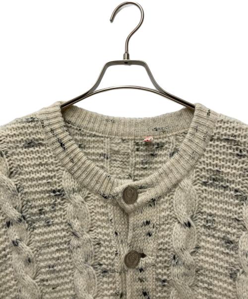 Litza（リッツァ）Litza (リッツァ) ニットカーディガン ホワイト サイズ:58の古着・服飾アイテム