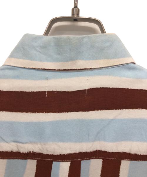 SUKU HOME（スクホーム）SUKU HOME (スクホーム) ルームウェアセットアップ ブラウン×ブルー サイズ:Sの古着・服飾アイテム