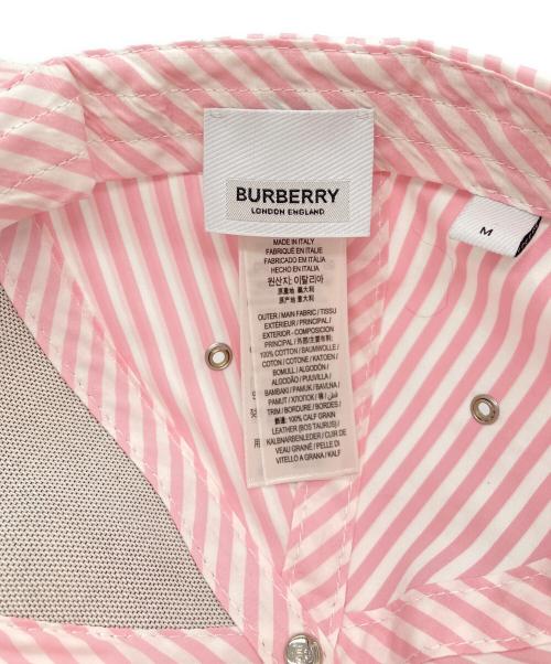 BURBERRY（バーバリー）BURBERRY (バーバリー) キャップ ピンクの古着・服飾アイテム
