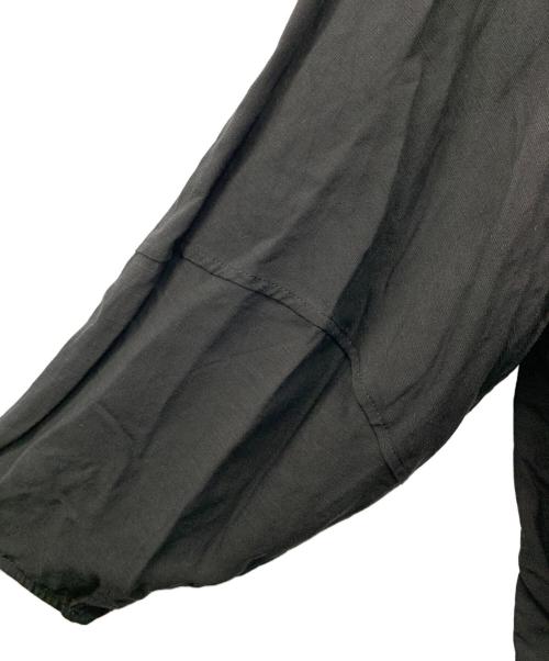 FRAMeWORK（フレームワーク）FRAMeWORK (フレームワーク) シアープルオーバーブラウス ブラック サイズ:‐の古着・服飾アイテム