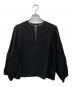 FRAMeWORK（フレームワーク）の古着「シアープルオーバーブラウス」｜ブラック
