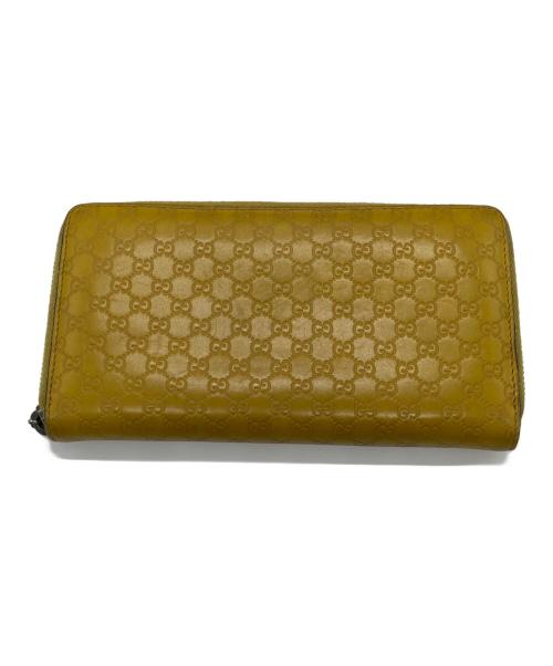 GUCCI（グッチ）GUCCI (グッチ) 長財布 イエローの古着・服飾アイテム