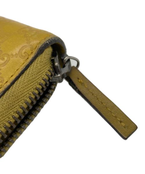 GUCCI（グッチ）GUCCI (グッチ) 長財布 イエローの古着・服飾アイテム