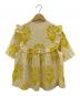SZ Blockprints (エスゼットブロックプリント) フリルブラウス イエロー サイズ:S：10000円