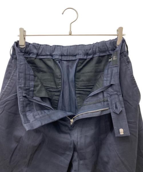 dunhill（ダンヒル）dunhill (ダンヒル) タックイージーパンツ ネイビー サイズ:52の古着・服飾アイテム