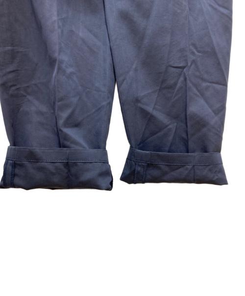 dunhill（ダンヒル）dunhill (ダンヒル) タックイージーパンツ ネイビー サイズ:52の古着・服飾アイテム