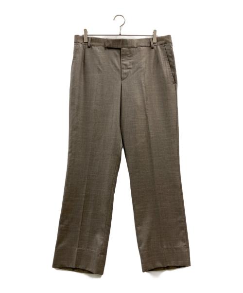 dunhill（ダンヒル）dunhill (ダンヒル) ケンジントン ウールリネントラウザーズ グレー サイズ:52の古着・服飾アイテム