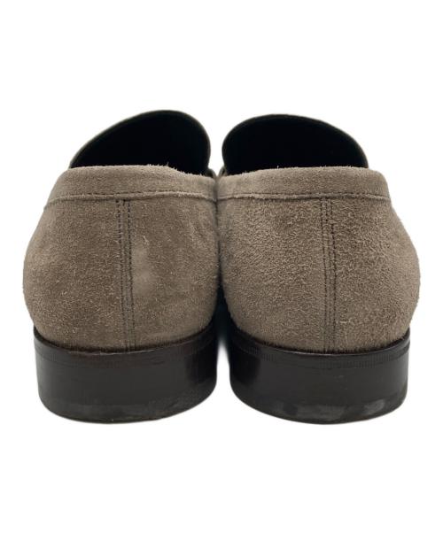 Salvatore Ferragamo（サルヴァトーレ フェラガモ）Salvatore Ferragamo (サルヴァトーレ フェラガモ) スエードローファー グレー サイズ:7 2/1の古着・服飾アイテム