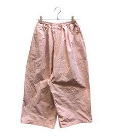 R&D.M.Co-OLDMAN'S TAILOR（オールドマンズテイラー）の古着「イージーパンツ」｜ピンク