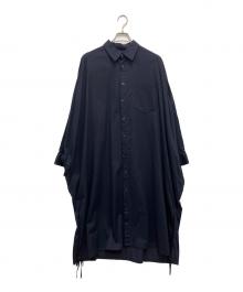 Y's（ワイズ）の古着「シャツワンピース」｜ネイビー
