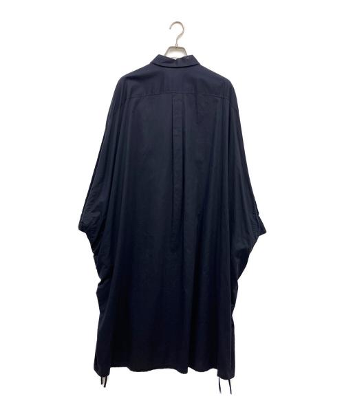 Y's（ワイズ）Y's (ワイズ) シャツワンピース ネイビー サイズ:1の古着・服飾アイテム