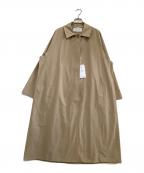 HARRIS WHARF LONDONハリスワーフロンドン）の古着「oversized raglan coat」｜ベージュ