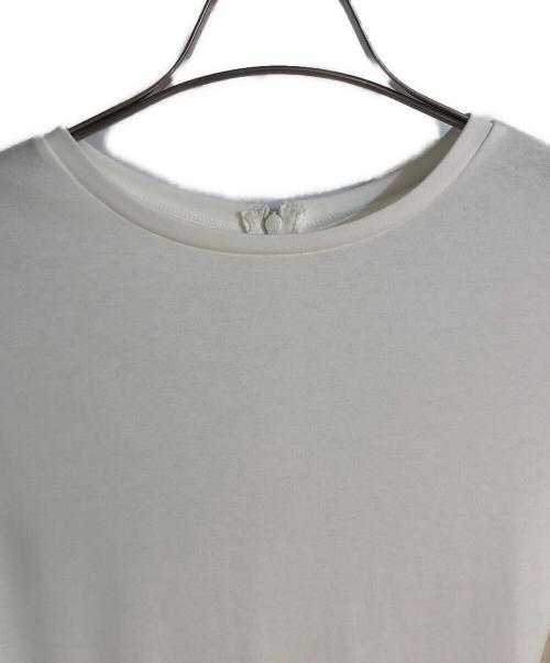 uncrave（アンクレイヴ）uncrave (アンクレイヴ) ダブルフェイスジャージーワンピース ホワイト サイズ:2の古着・服飾アイテム