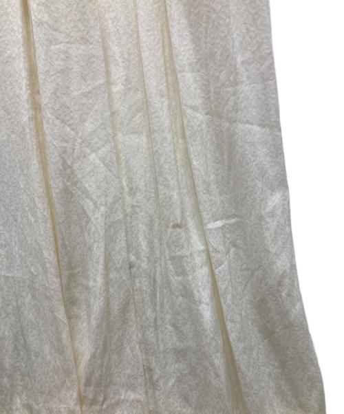 COLUMN（コラム）COLUMN (コラム) ジャガードハイネックワンピース ホワイト サイズ:38の古着・服飾アイテム