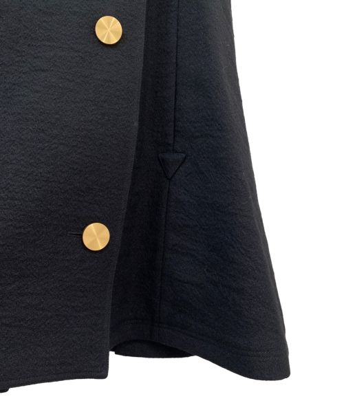 LOEWE（ロエベ）LOEWE (ロエベ) Wool Military Cape ブラック サイズ:34の古着・服飾アイテム