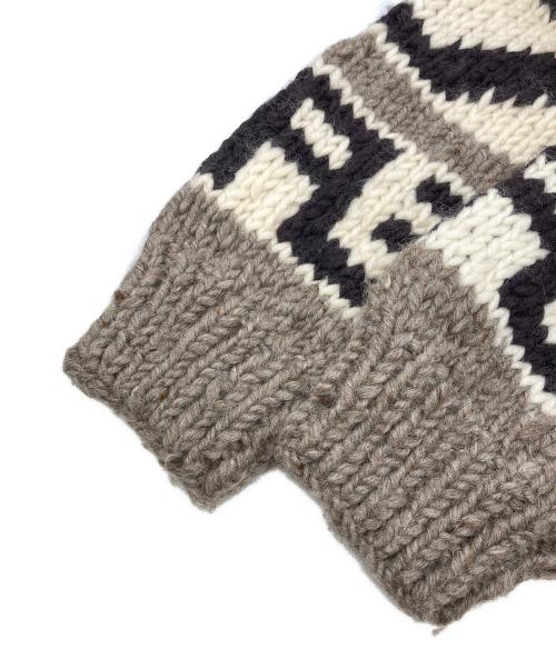 WIND AND SEA（ウィンダンシー）WIND AND SEA (ウィンダンシー) カウチンニット ブラウン サイズ:Mの古着・服飾アイテム