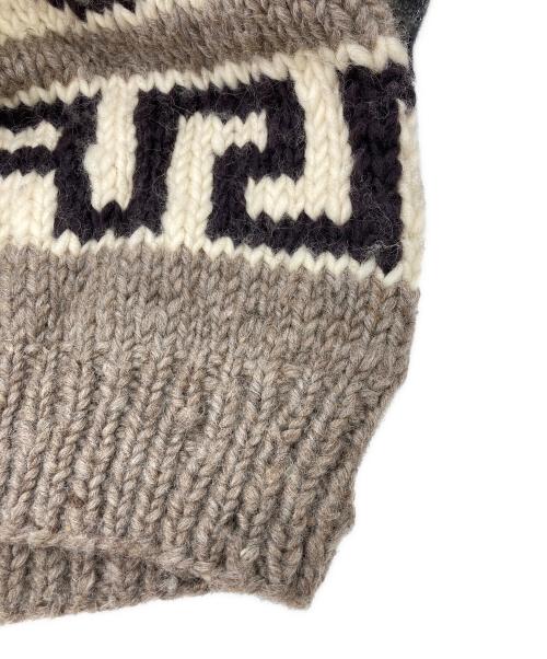 WIND AND SEA（ウィンダンシー）WIND AND SEA (ウィンダンシー) カウチンニット ブラウン サイズ:Mの古着・服飾アイテム