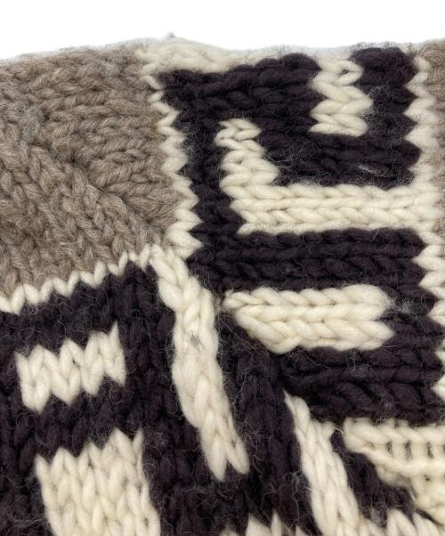 WIND AND SEA（ウィンダンシー）WIND AND SEA (ウィンダンシー) カウチンニット ブラウン サイズ:Mの古着・服飾アイテム