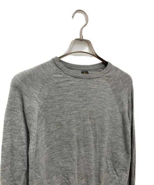 BATONER（バトナ―）BATONER (バトナ―) クルーネックニット グレー サイズ:1の古着・服飾アイテム