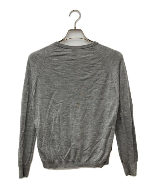 BATONER（バトナ―）BATONER (バトナ―) クルーネックニット グレー サイズ:1の古着・服飾アイテム