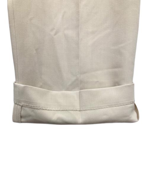 SOEJU（ソージュ）SOEJU (ソージュ) ウールライクワイドパンツ アイボリー サイズ:Ｓの古着・服飾アイテム