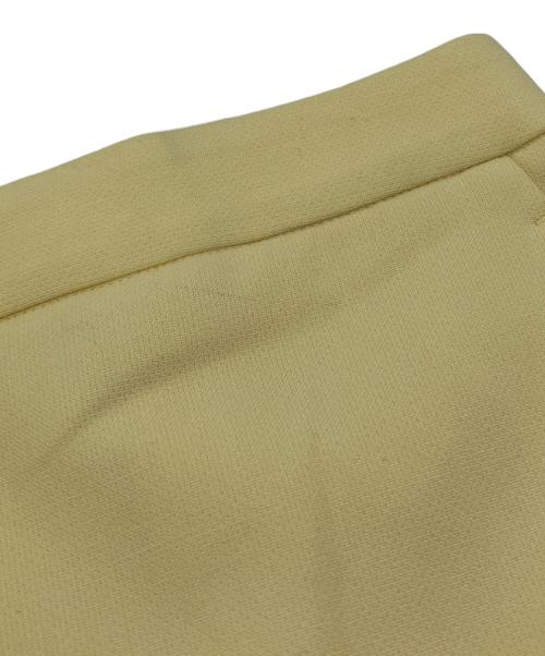 theory luxe（セオリーリュクス）theory luxe (セオリーリュクス) STRETCH DOUBLE MOHAN N テーパードパンツ イエロー サイズ:36の古着・服飾アイテム