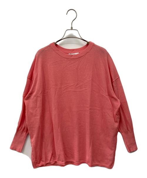 JOURNAL STANDARD relume（ジャーナルスタンダード レリューム）JOURNAL STANDARD relume (ジャーナルスタンダード レリューム) サマーニットプルオーバー ピンク サイズ:Fの古着・服飾アイテム