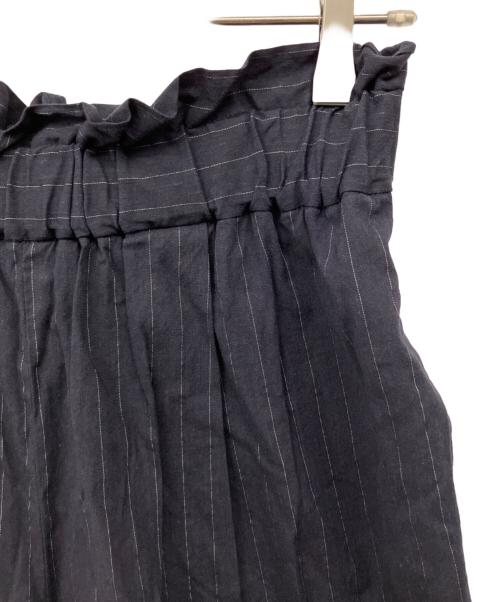 JOURNAL STANDARD（ジャーナルスタンダード）JOURNAL STANDARD (ジャーナルスタンダード) ウォッシャブルコットンリネンVISワイドパンツ ネイビー サイズ:36の古着・服飾アイテム