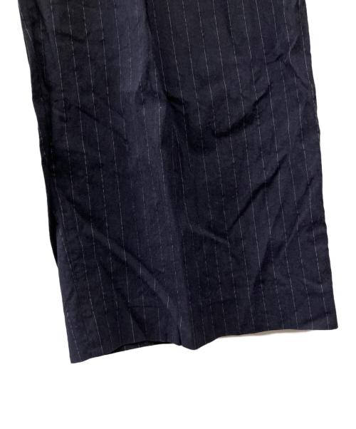JOURNAL STANDARD（ジャーナルスタンダード）JOURNAL STANDARD (ジャーナルスタンダード) ウォッシャブルコットンリネンVISワイドパンツ ネイビー サイズ:36の古着・服飾アイテム