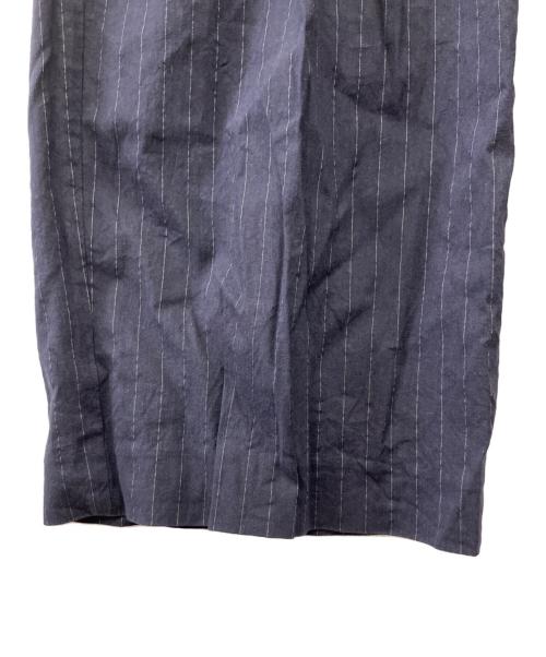 JOURNAL STANDARD（ジャーナルスタンダード）JOURNAL STANDARD (ジャーナルスタンダード) ウォッシャブルコットンリネンVISワイドパンツ ネイビー サイズ:36の古着・服飾アイテム