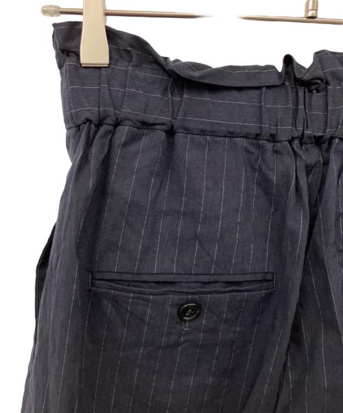 JOURNAL STANDARD（ジャーナルスタンダード）JOURNAL STANDARD (ジャーナルスタンダード) ウォッシャブルコットンリネンVISワイドパンツ ネイビー サイズ:36の古着・服飾アイテム