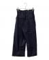 JOURNAL STANDARD (ジャーナルスタンダード) ウォッシャブルコットンリネンVISワイドパンツ ネイビー サイズ:36：5000円