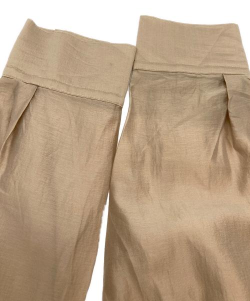 GALLARDA GALANTE（ガリャルダガランテ）GALLARDA GALANTE (ガリャルダガランテ) シアータックスリーブブラウス ベージュ サイズ:FREEの古着・服飾アイテム