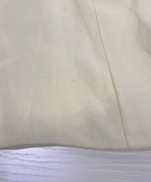 BLAMINK（ブラミンク）BLAMINK (ブラミンク) ペーパーシルクフレアスカート イエロー サイズ:36の古着・服飾アイテム