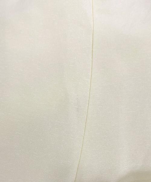 BLAMINK（ブラミンク）BLAMINK (ブラミンク) ペーパーシルクフレアスカート イエロー サイズ:36の古着・服飾アイテム