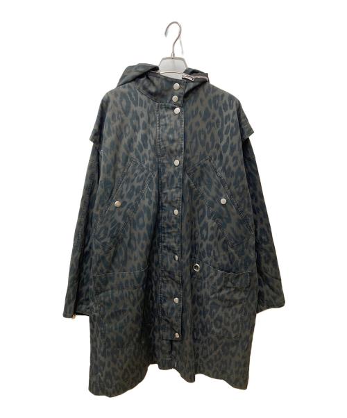 PROENZA SCHOULER（プロエンザ スクーラー）PROENZA SCHOULER (プロエンザ スクーラー) マルチWAYモッズコート WL181197-ACP77 ダークブラウン×ブラック サイズ:Sの古着・服飾アイテム