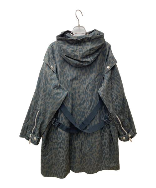 PROENZA SCHOULER（プロエンザ スクーラー）PROENZA SCHOULER (プロエンザ スクーラー) マルチWAYモッズコート WL181197-ACP77 ダークブラウン×ブラック サイズ:Sの古着・服飾アイテム