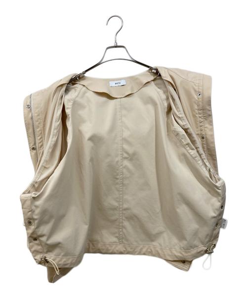 AKTE（アクテ）AKTE (アクテ) ナイロンジャケット アイボリー サイズ:FREEの古着・服飾アイテム