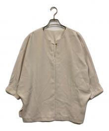 machatt（マチャット）の古着「スキッパーブラウス」｜アイボリー