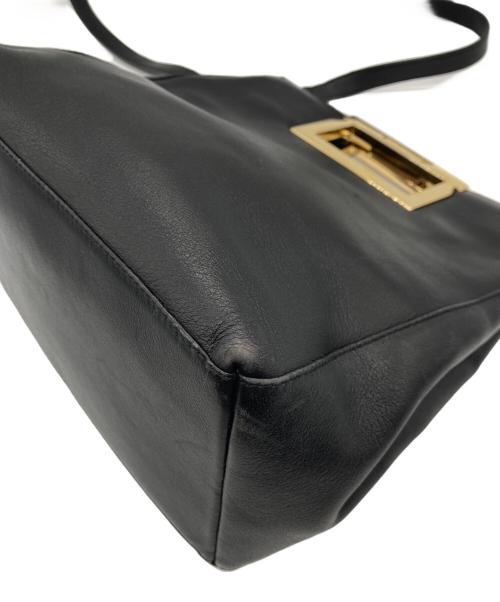 Salvatore Ferragamo（サルヴァトーレ フェラガモ）Salvatore Ferragamo (サルヴァトーレ フェラガモ) 2WAYショルダーバッグ ブラックの古着・服飾アイテム